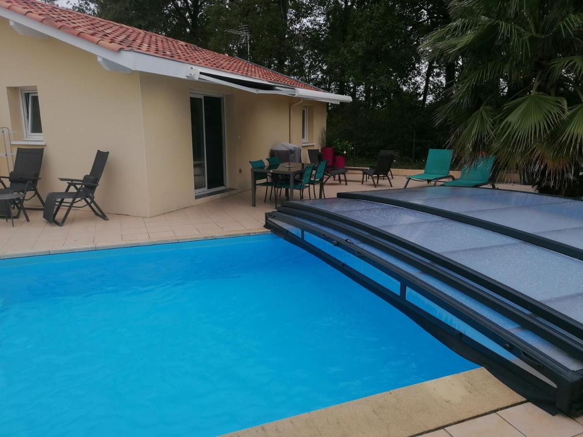 Gite T2 Tarnos Avec Piscine Exterior photo